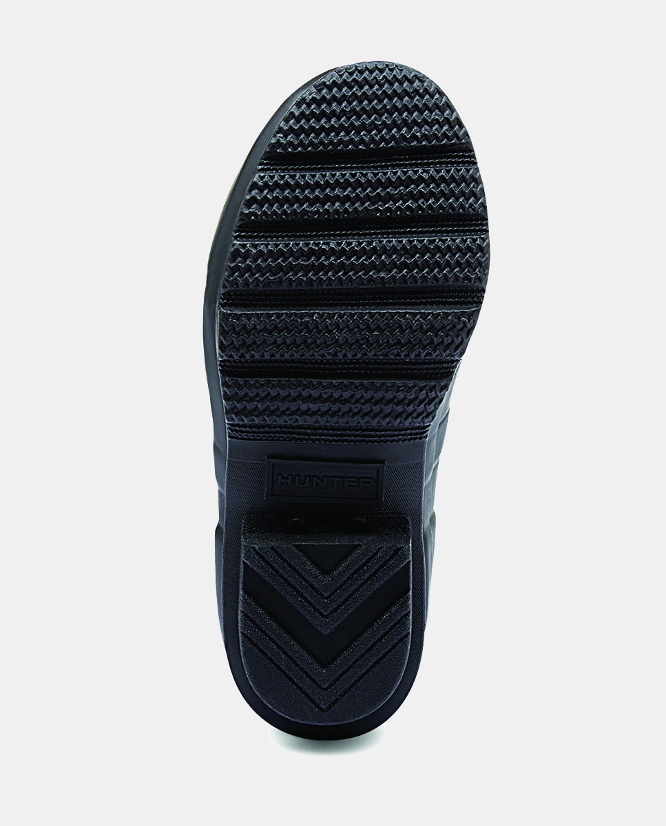 Galochas Original de Criança com Remendos Refletores e Detalhe de Logótipo Hunter Preto-4