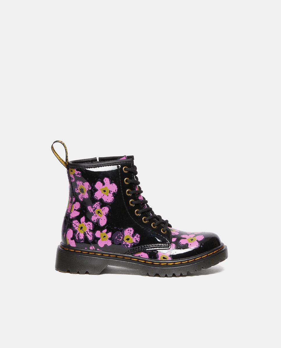 Imagem 0 de Botas 1460 Floral em Verniz