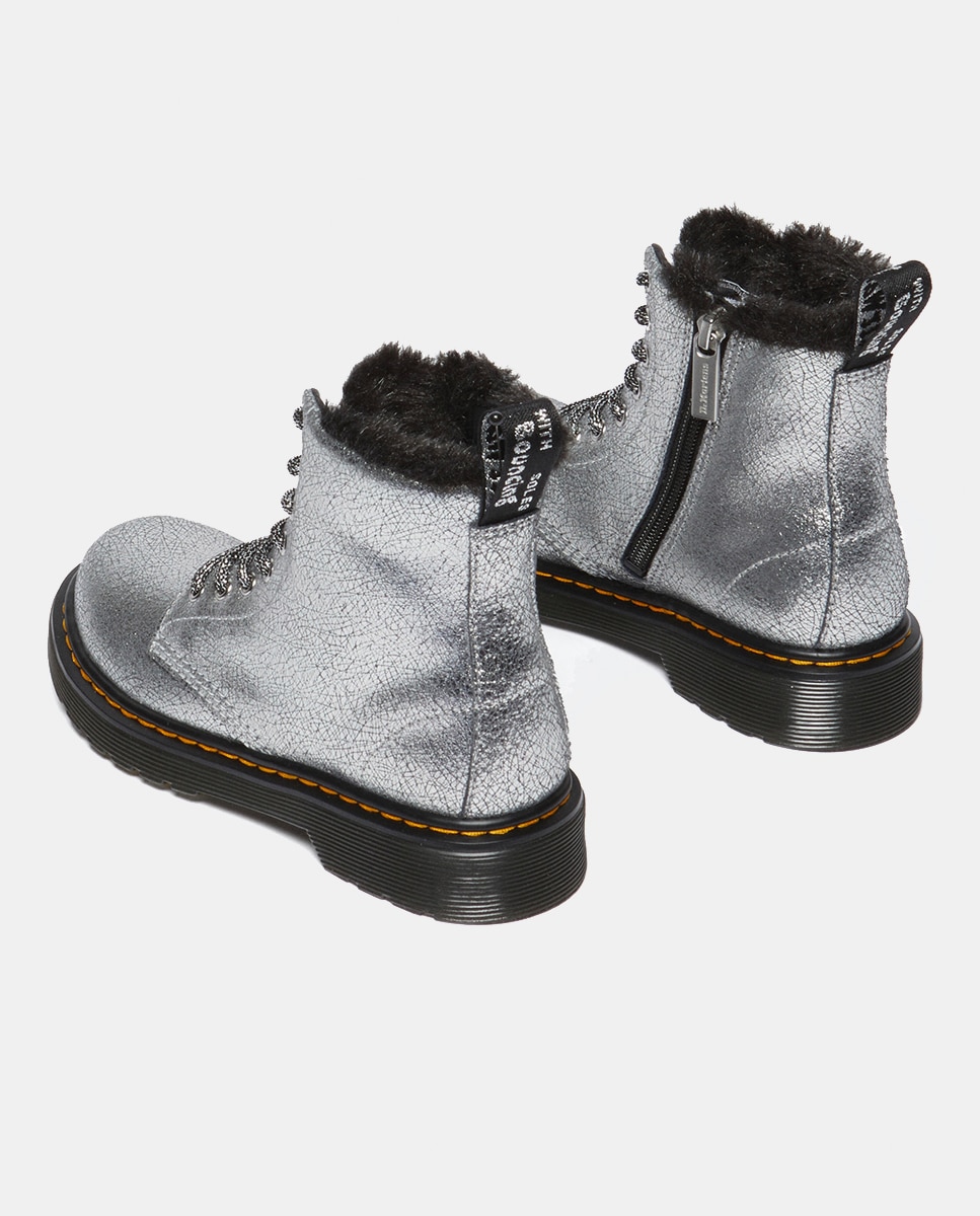 Botas 1460 Serena J Dr. Martens Prata-4