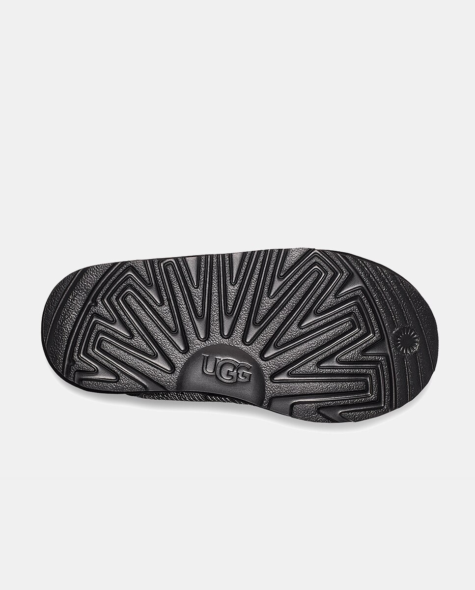 Botins Classic Mini Mirror Ball com Lantejoulas e em Tecido UGG Preto-3