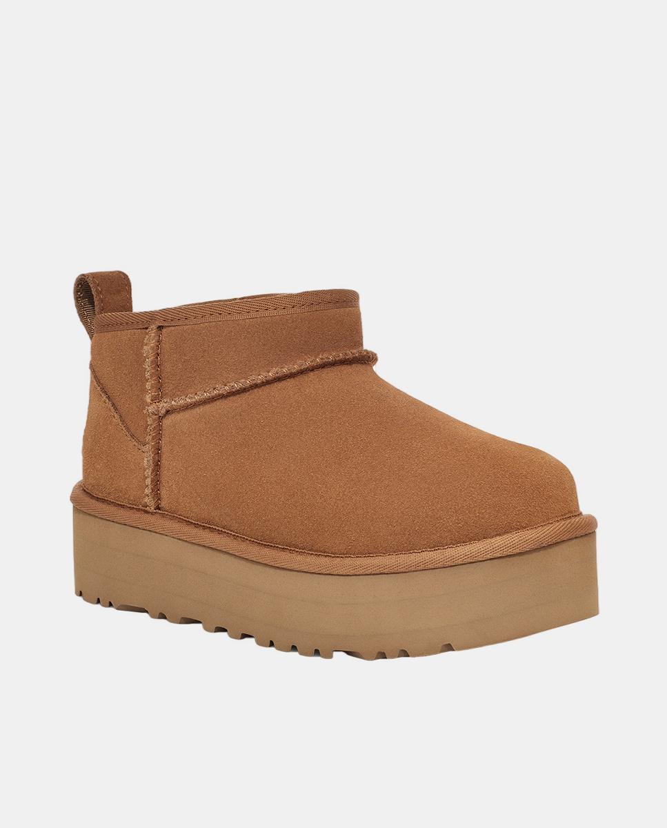 Botas con plataforma de niña Classic Ultra Mini Marrón UGG Marrón-2