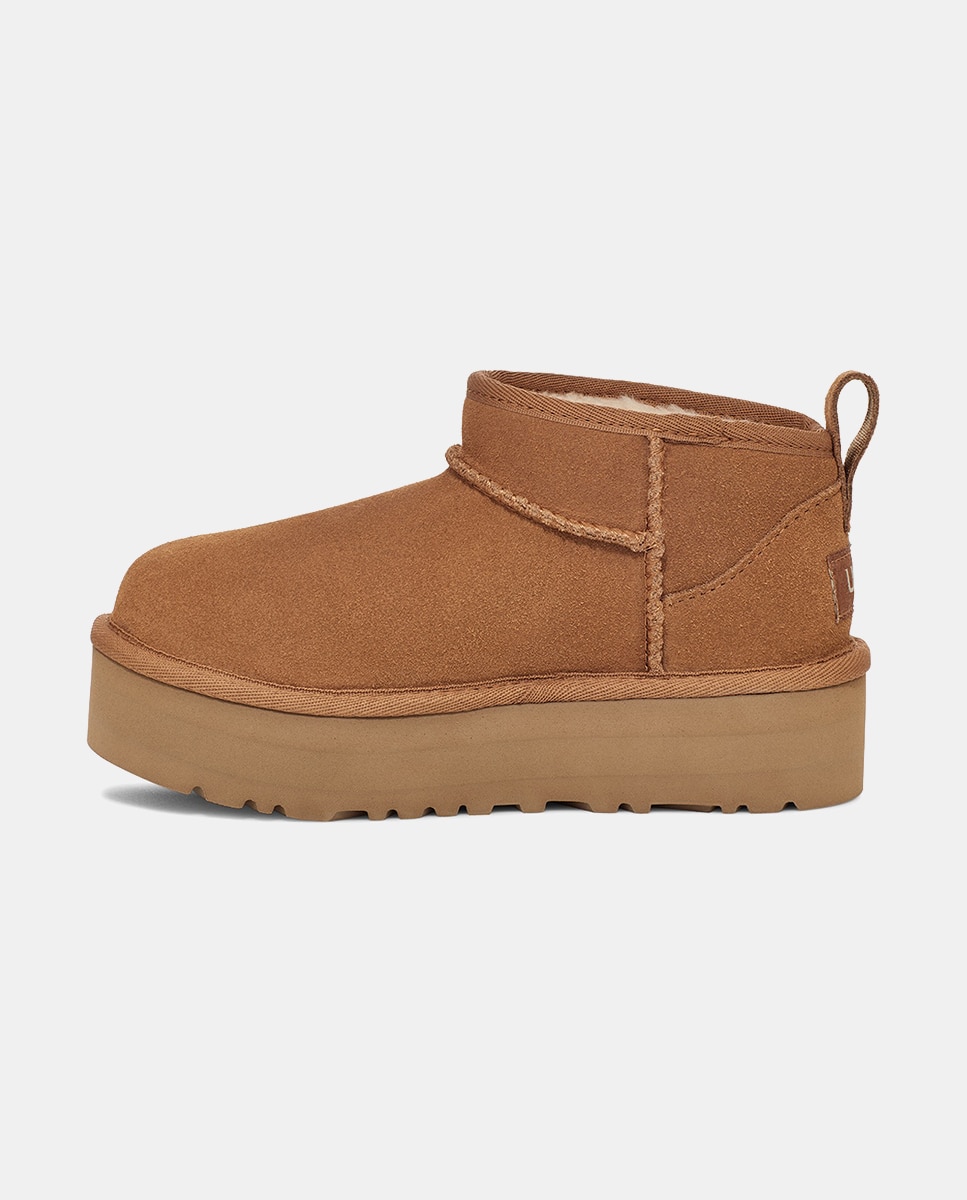 Botas con plataforma de niña Classic Ultra Mini Marrón UGG Marrón-3