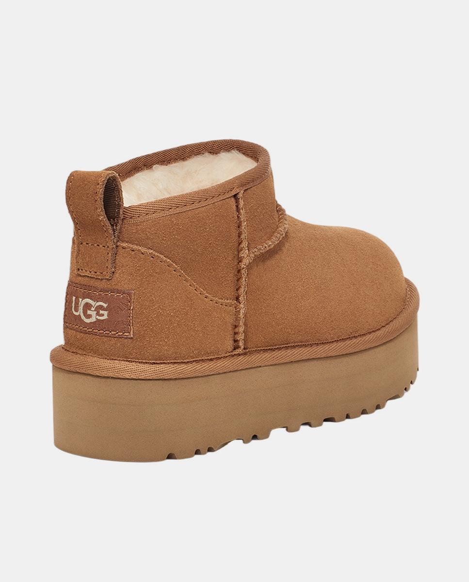 Botas con plataforma de niña Classic Ultra Mini Marrón UGG Marrón-4