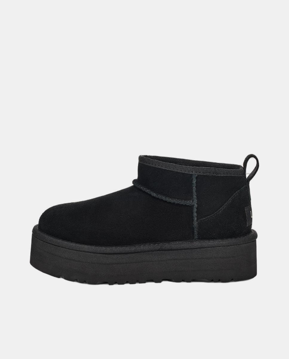 Botas con plataforma de niña Classic Ultra Mini Negro UGG Negro-3