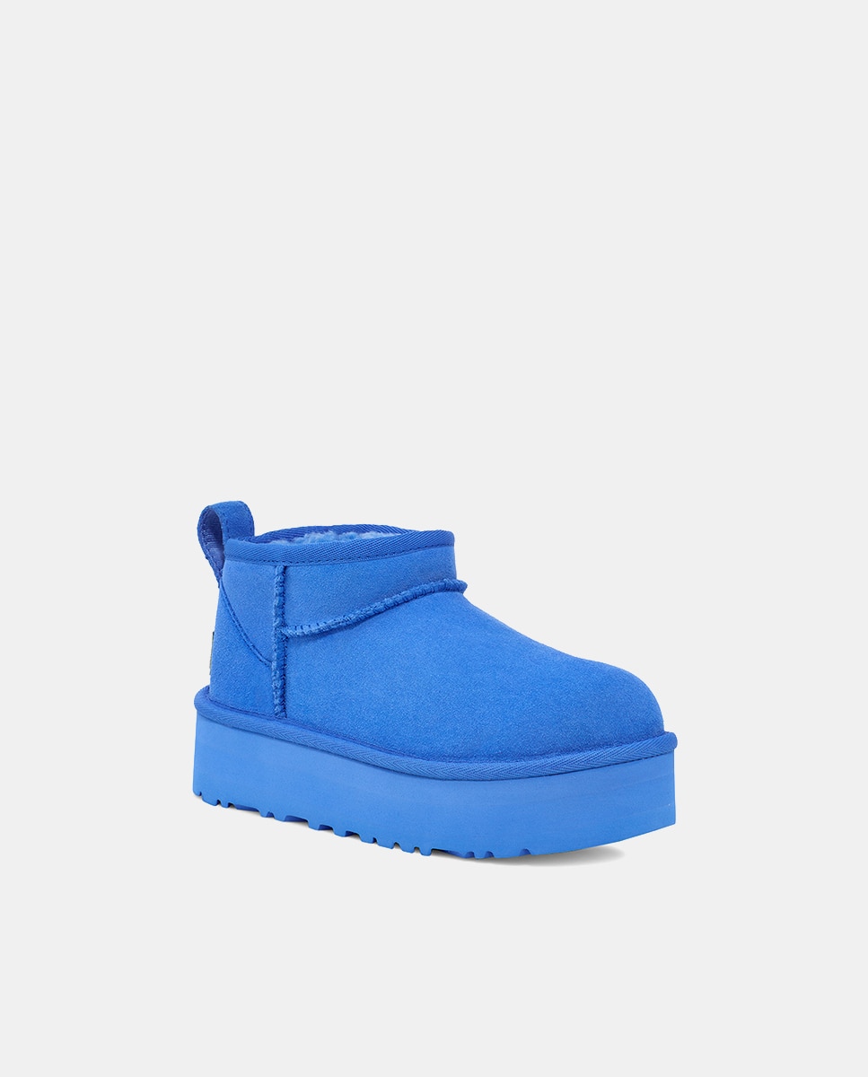 Botas com Plataforma Classic Ultra Mini UGG Azul-2