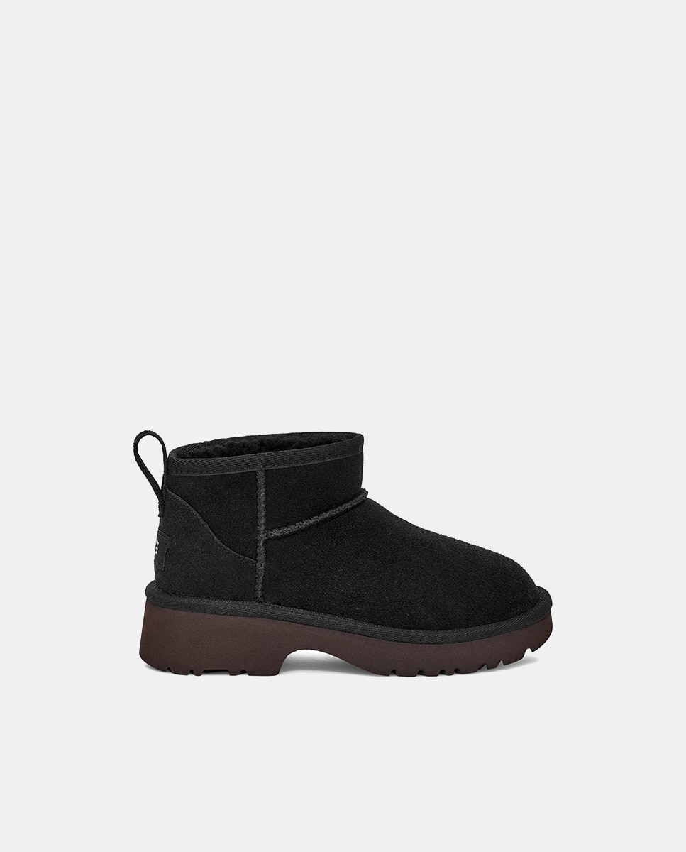 Botas de niña Classic Ultra Mini New Heights Negro UGG Negro-1