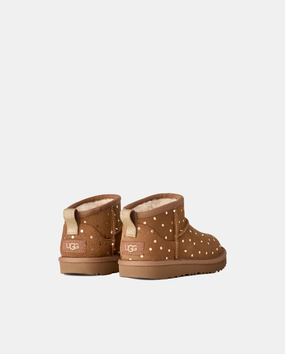 Botas K Classic Ultra Mini Shiny Dots Couro-3