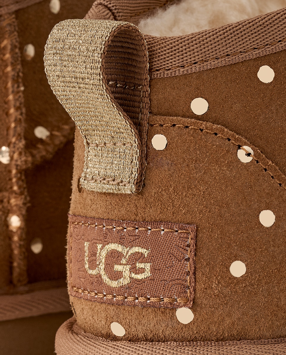 Botas K Classic Ultra Mini Shiny Dots Couro-5