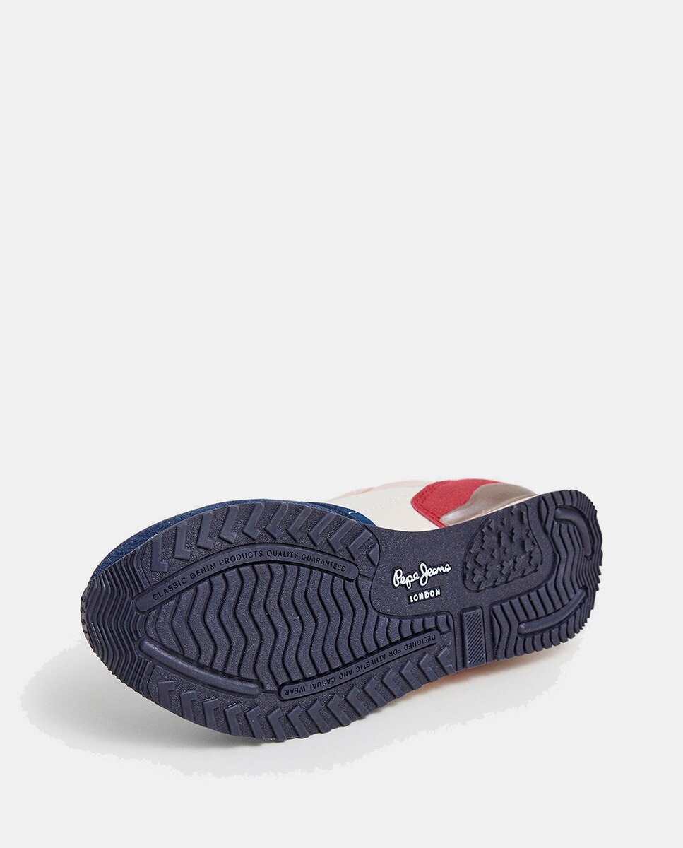 Zapatilla moderna running London de niña - Pepe Jeans - Multicolor Multicolor-6