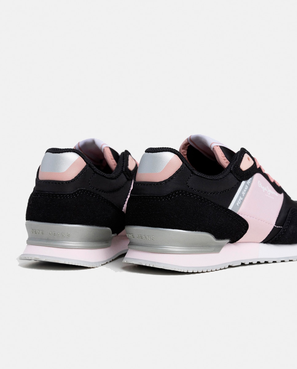 Sapatilhas Modernas de Running London - Multicolor Pepe Jeans Preto-4