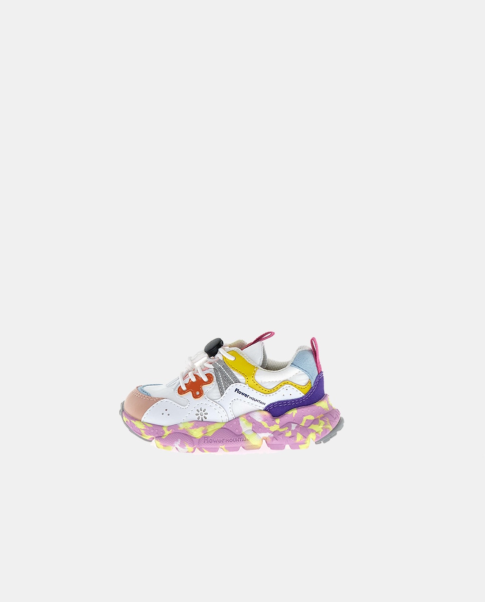 Sapatilhas Yamano3 de Nylon com Sola EVA Flower Mountain Branco-2