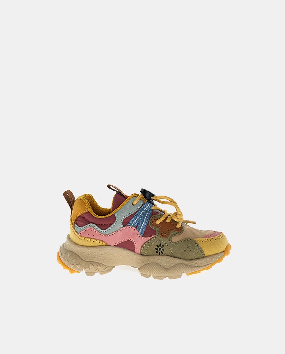 Sapatilhas Yamano3 de Nylon com Sola EVA Flower Mountain Camel-1