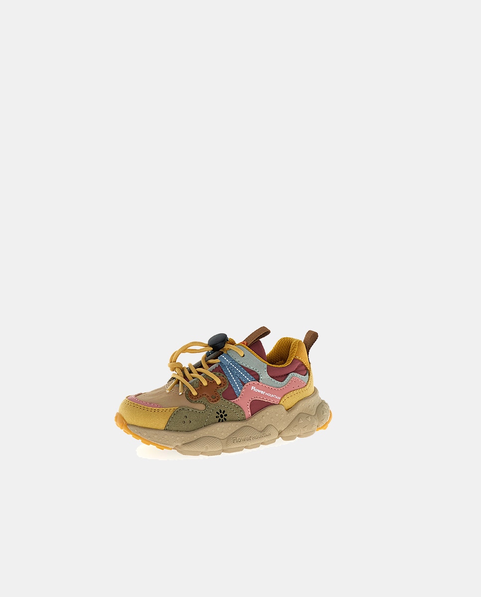 Sapatilhas Yamano3 de Nylon com Sola EVA Flower Mountain Camel-2