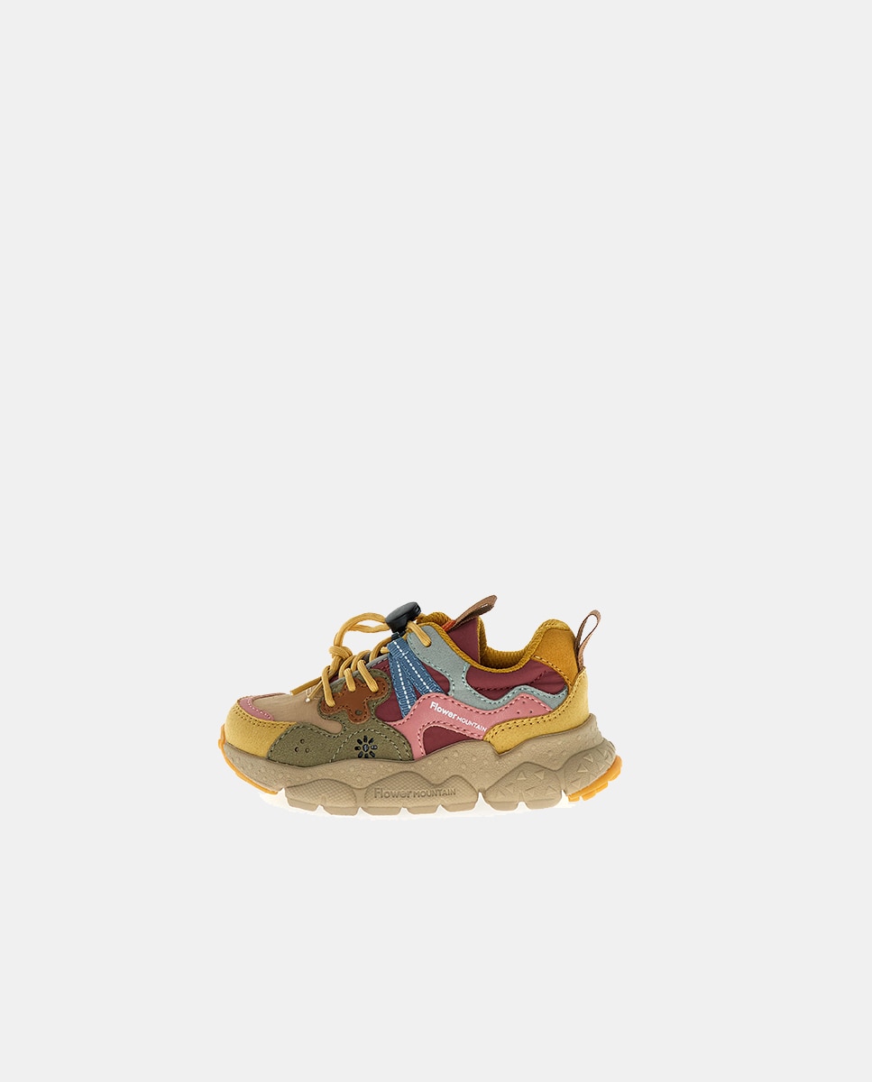 Sapatilhas Yamano3 de Nylon com Sola EVA Flower Mountain Camel-5