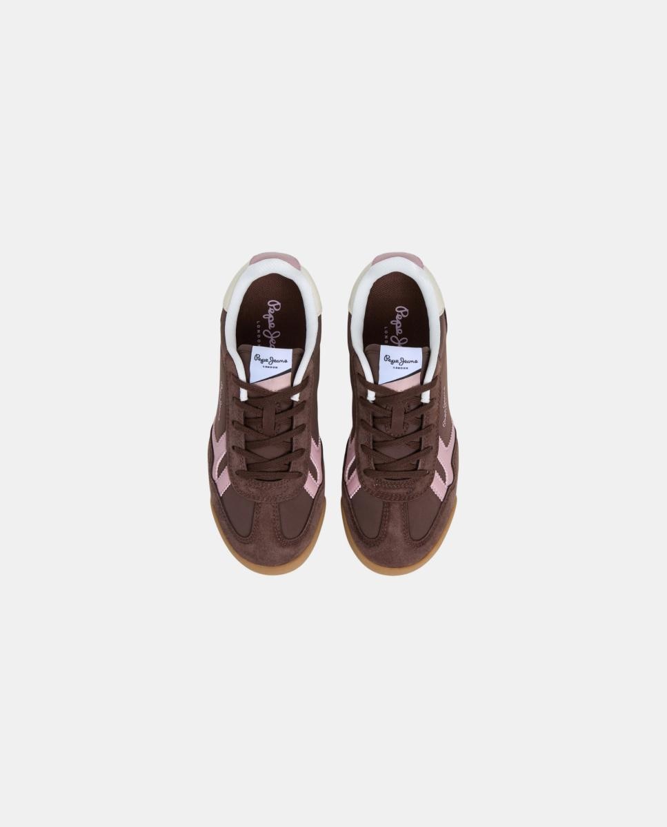 Sapatilhas Minimalistas Vinnie Fun Pepe Jeans Castanho-chocolate-2