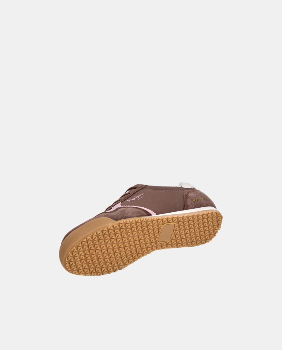 Sapatilhas Minimalistas Vinnie Fun Pepe Jeans Castanho-chocolate-6
