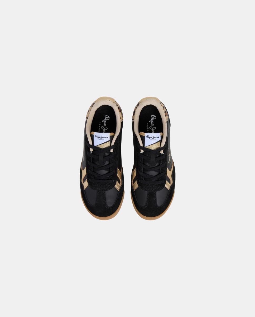 Sapatilhas Minimalistas Vinnie Fun Pepe Jeans Preto-2