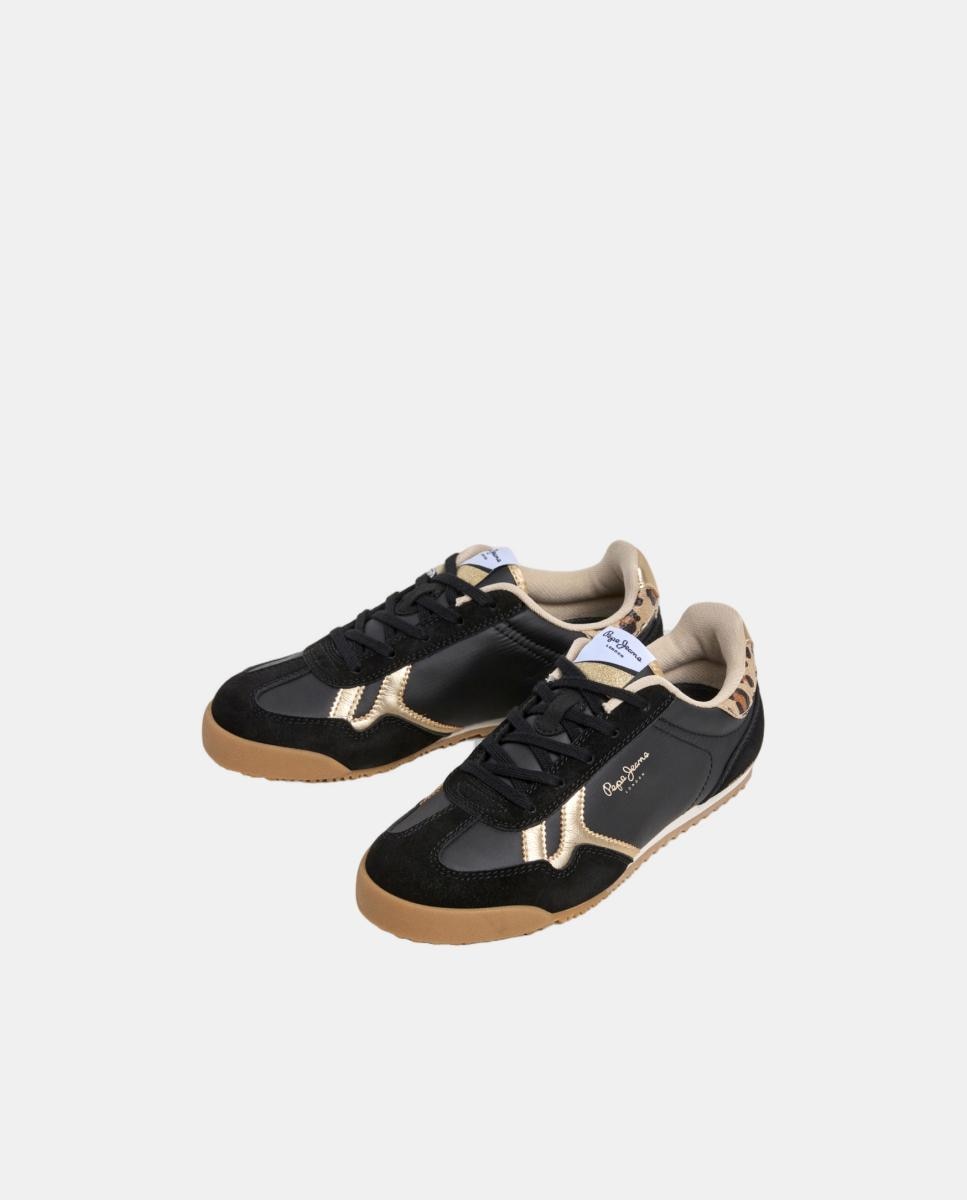 Sapatilhas Minimalistas Vinnie Fun Pepe Jeans Preto-3