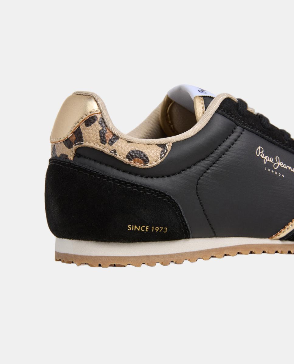 Sapatilhas Minimalistas Vinnie Fun Pepe Jeans Preto-5