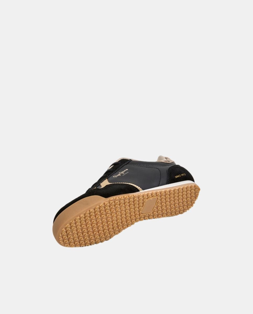 Sapatilhas Minimalistas Vinnie Fun Pepe Jeans Preto-6