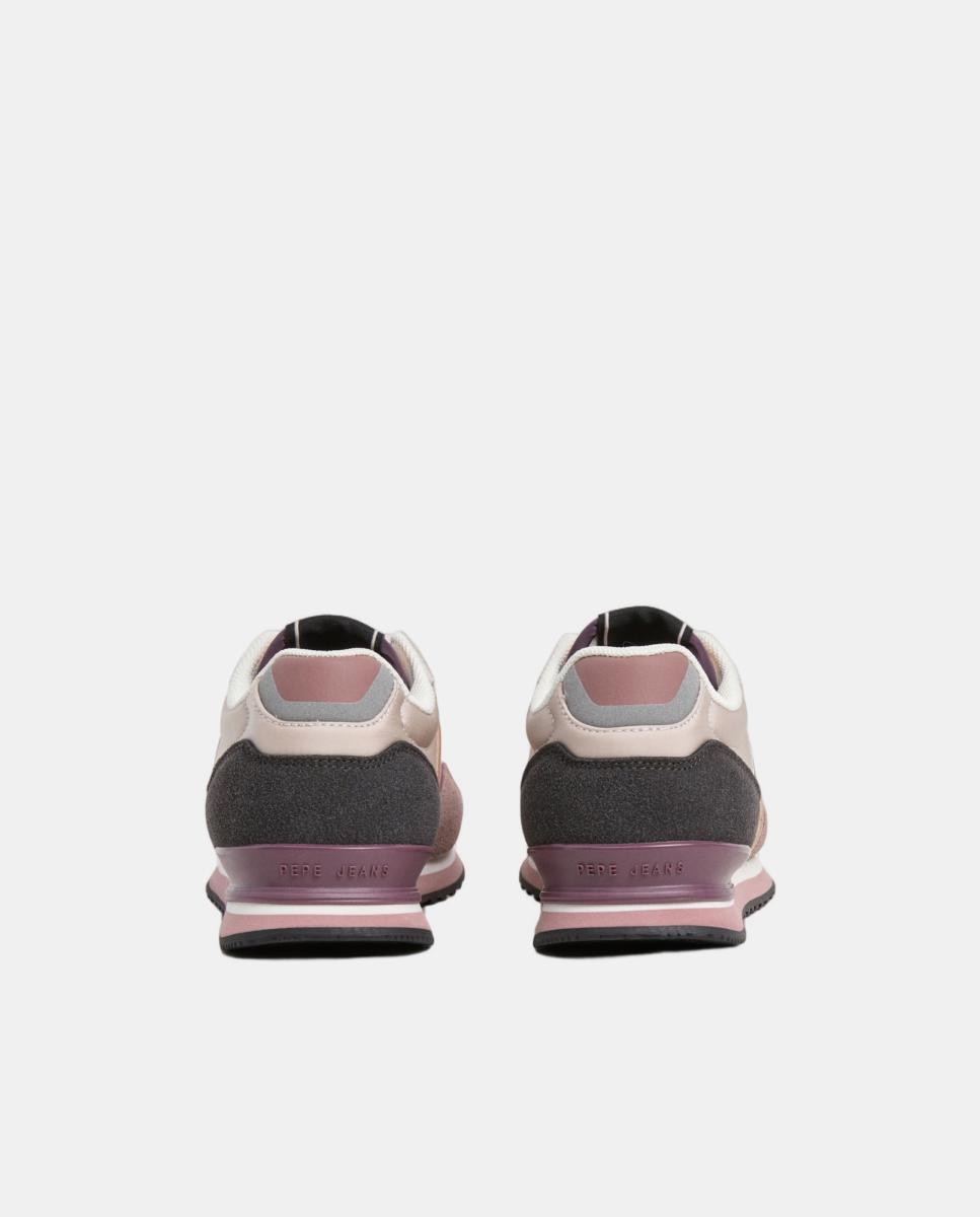 Sapatilhas Estilo Running London Fame Pepe Jeans Rosa-claro-4