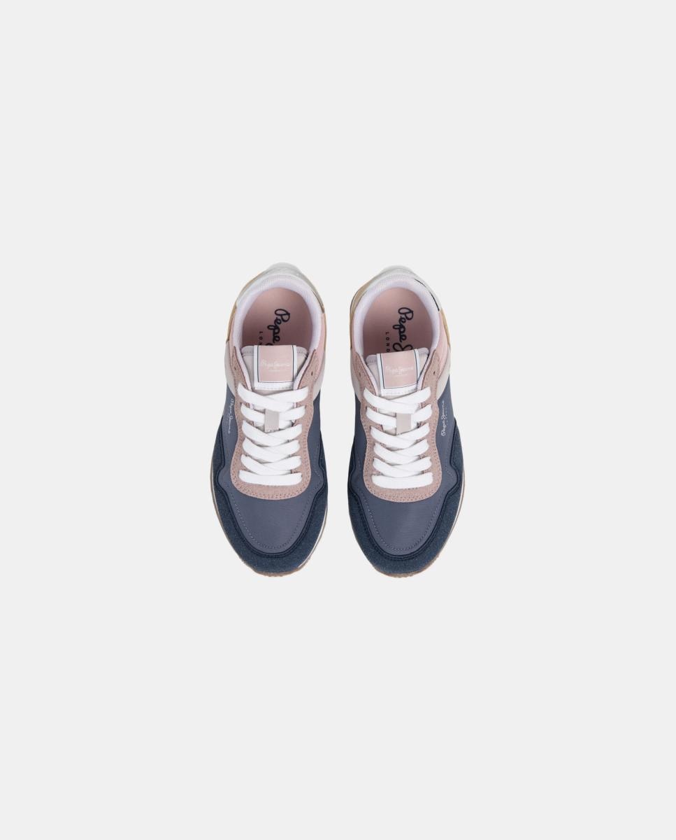 Sapatilhas Estilo Running Hailon Basic Azul-oceano-2