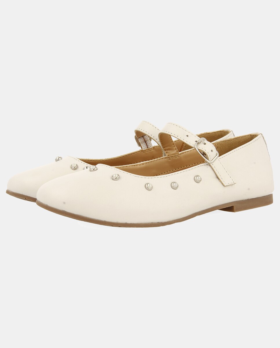 Sabrinas de Comunhão com Adorno de Pérolas - Branco Gioseppo Branco-2