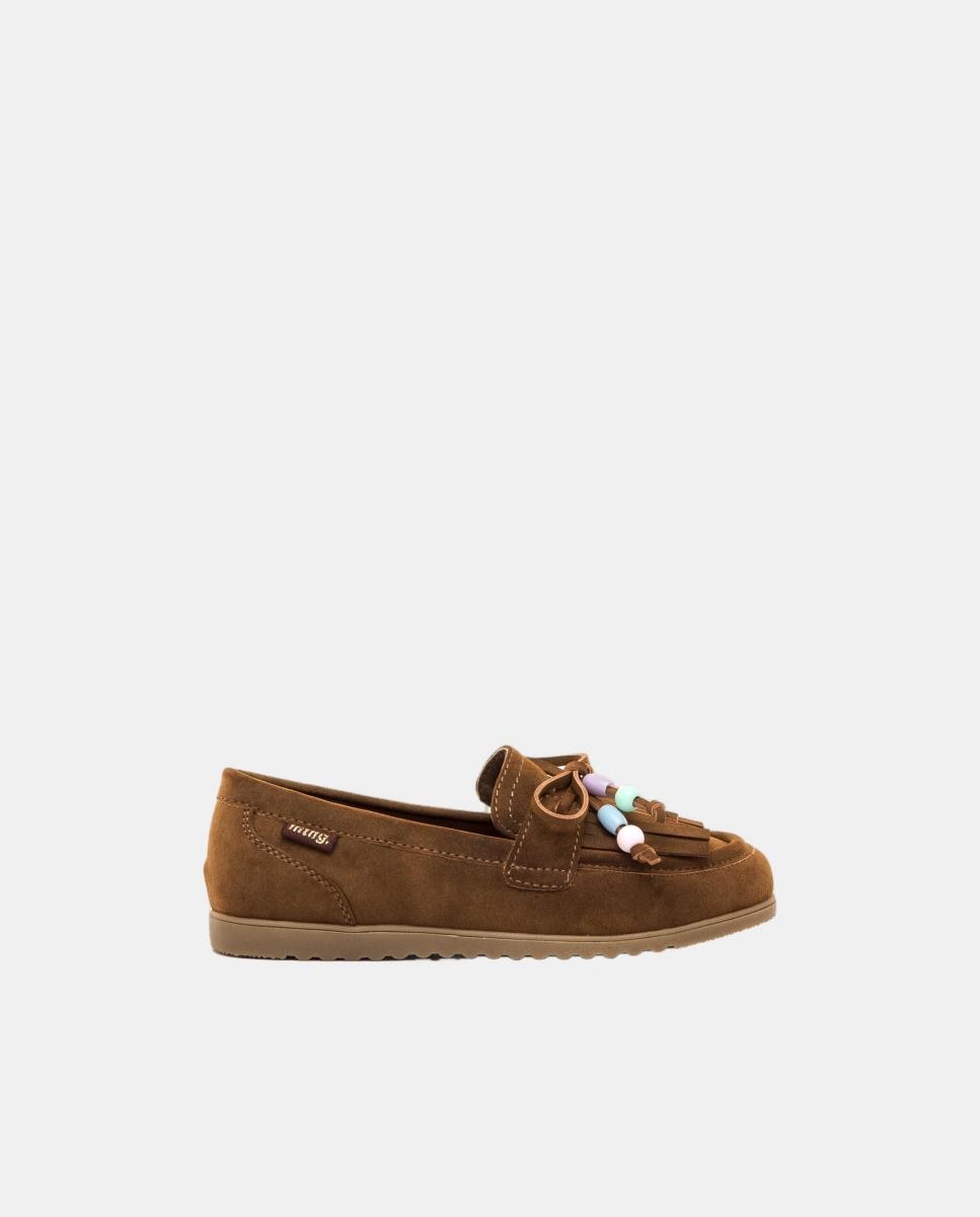 Imagen 0 de Zapato tipo mocasín para niña de la marca Mtng, modelo Janita. Cuero