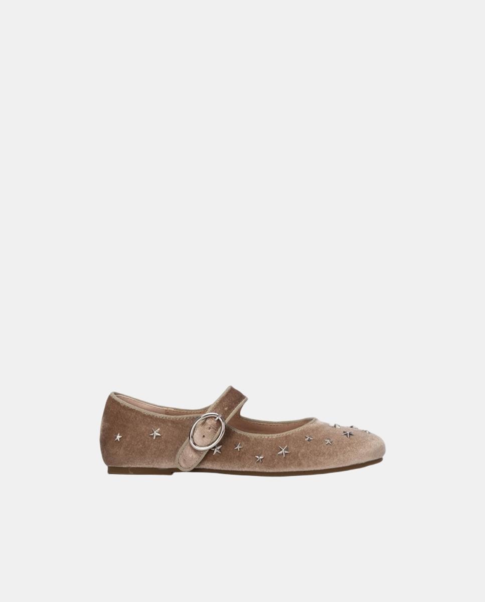 Merceditas de niña con diseño básico - Xti Kids - Beige Beige-1