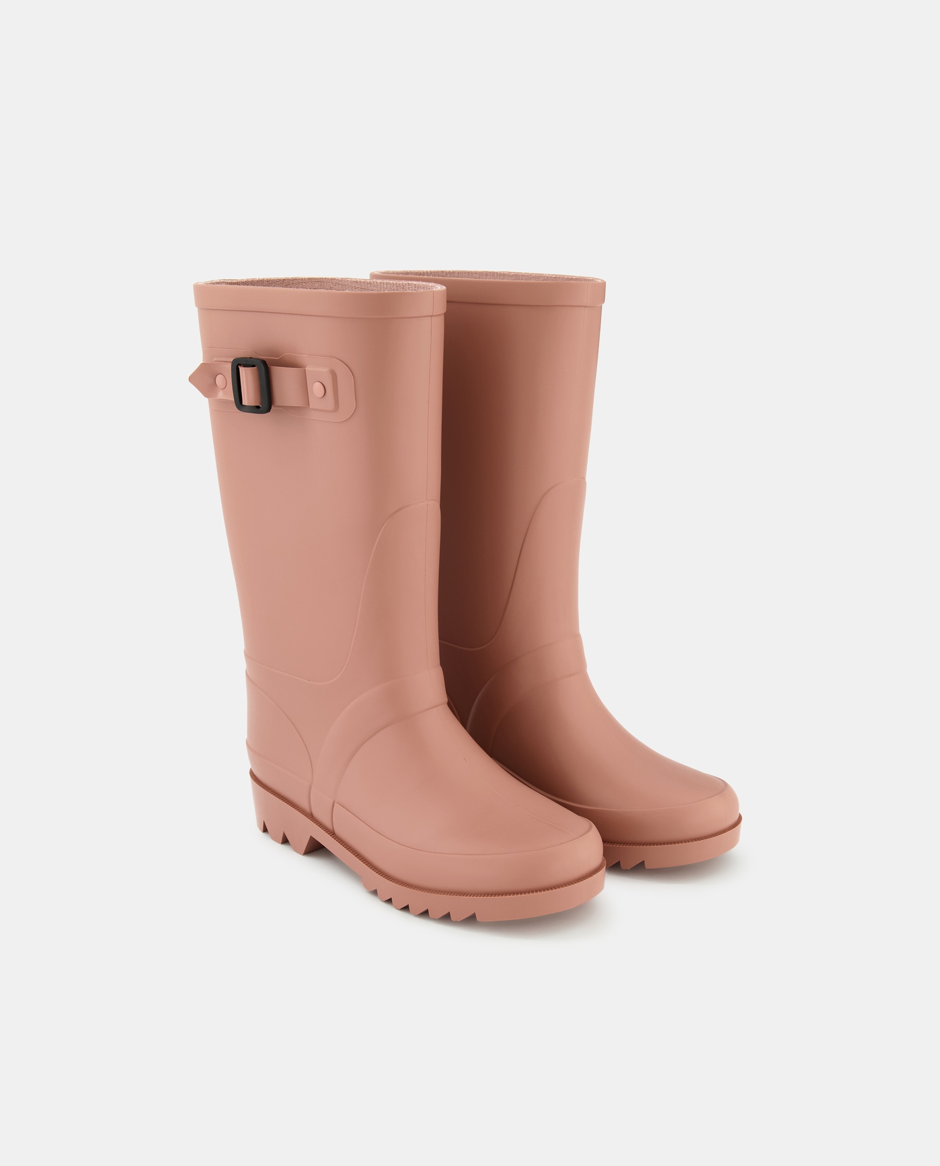 Galochas com Fivela Lateral e Sola Track - Rosa Igor Rosa-2