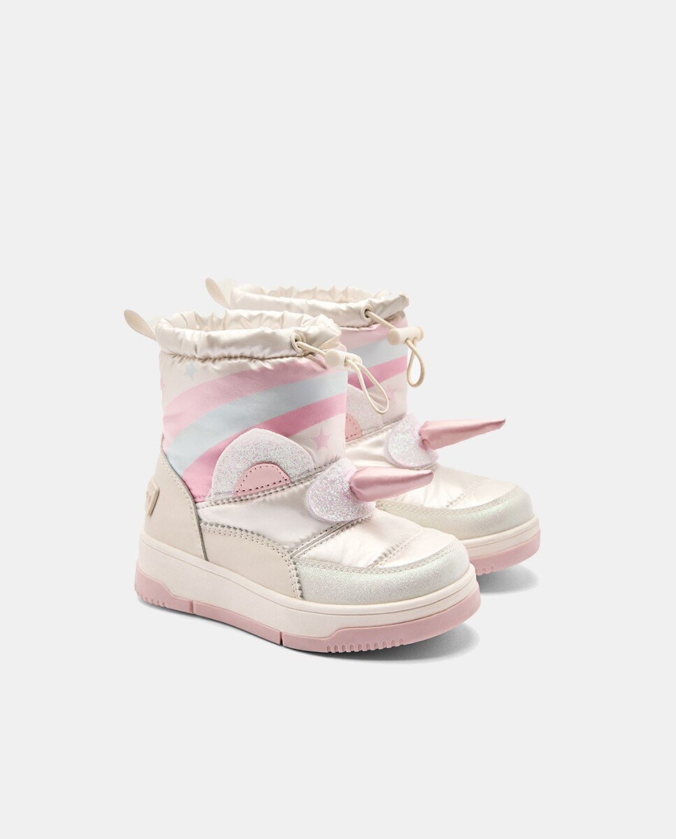 Botas Aprèski Unicórnio Natural-4