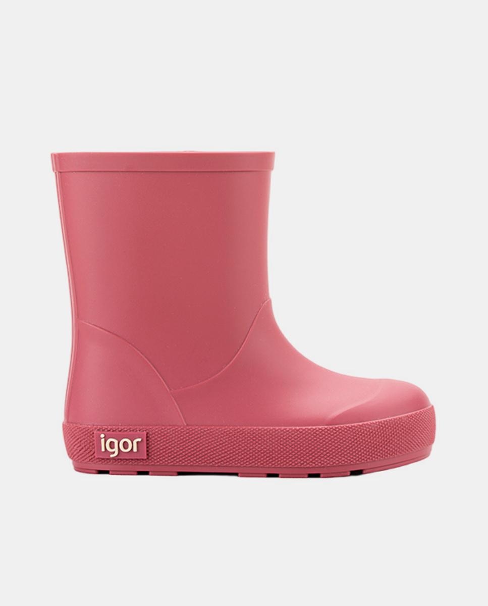 Bota de agua monocolor en acabado mate, de concepto barefoot medium - Igor - Rosa Rosa-1