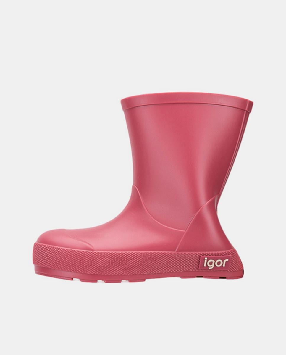 Bota de agua monocolor en acabado mate, de concepto barefoot medium - Igor - Rosa Rosa-2