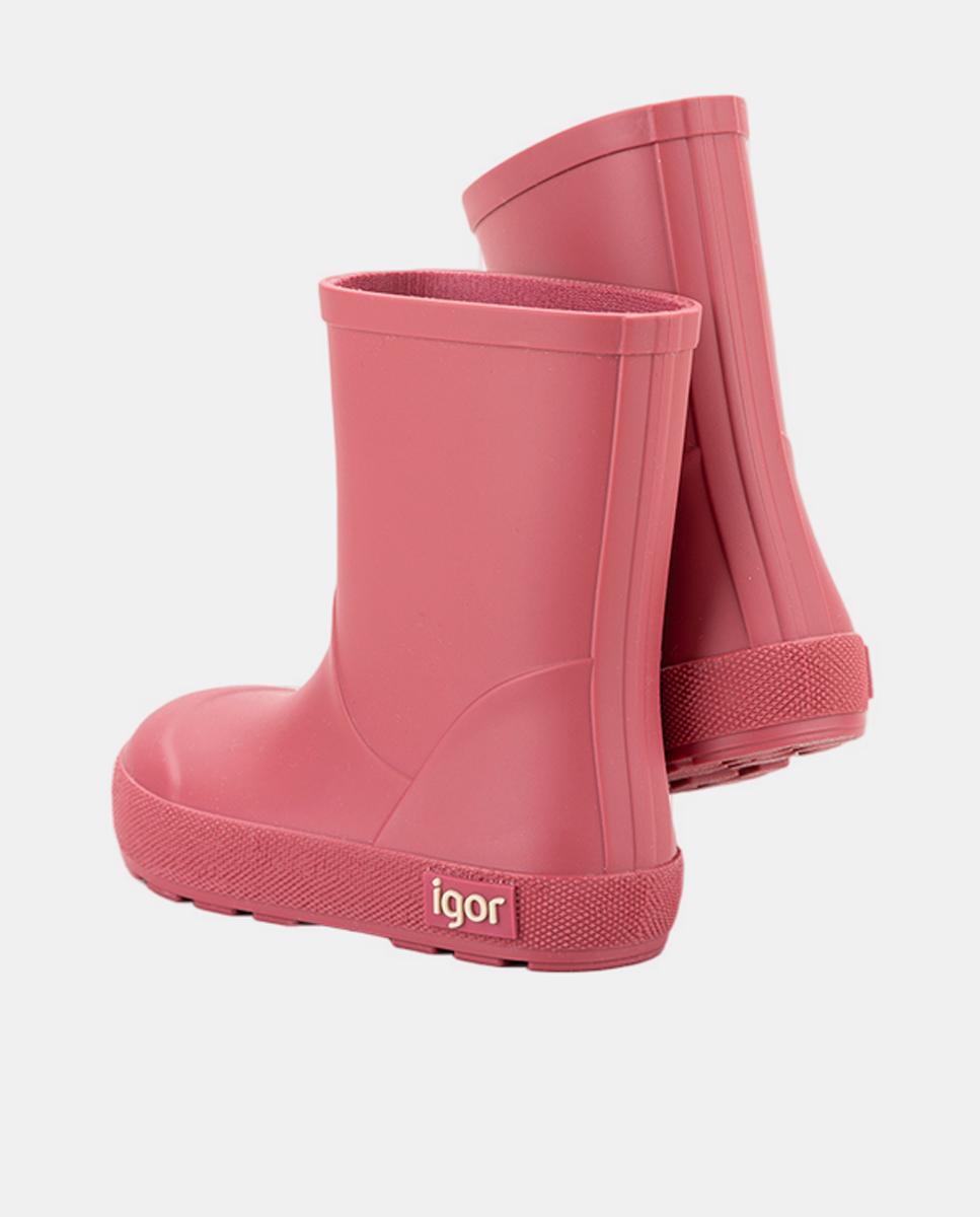 Bota de agua monocolor en acabado mate, de concepto barefoot medium - Igor - Rosa Rosa-6