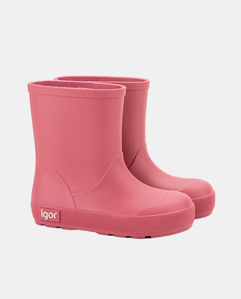 Bota de agua monocolor en acabado mate, de concepto barefoot medium - Igor - Rosa Rosa-7