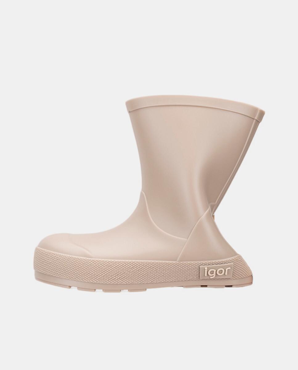 Galochas Monocolor de Conceito Barefoot Medium com Acabamento Mate Natural-2