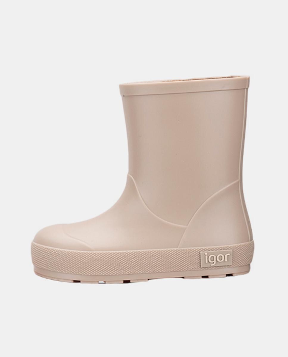 Galochas Monocolor de Conceito Barefoot Medium com Acabamento Mate Igor Natural-3