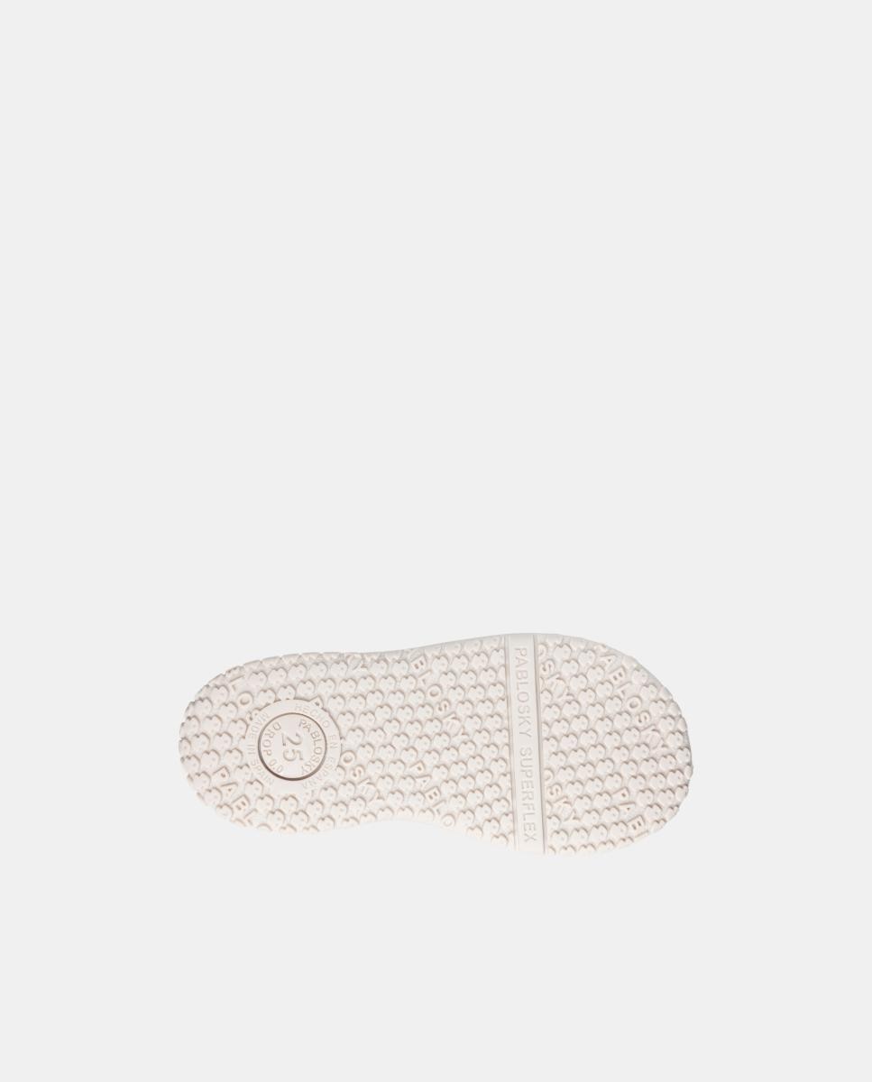 Bota botín de niña barefoot - Pablosky - Beige Beige-9