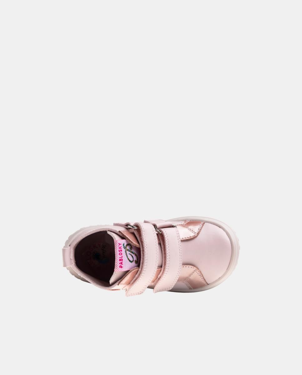 Botas Tipo Botins Barefoot Rosa-4