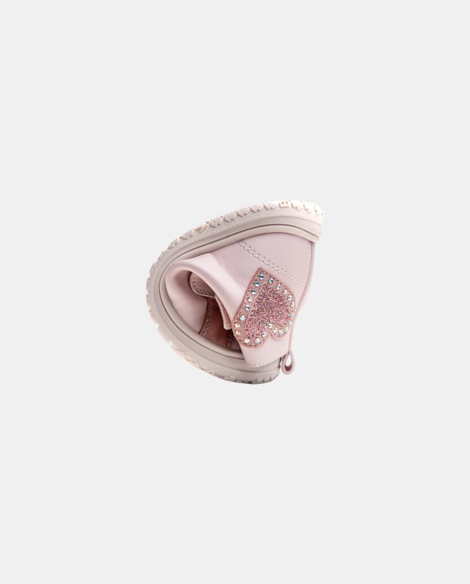 Botas Tipo Botins Barefoot Rosa-6