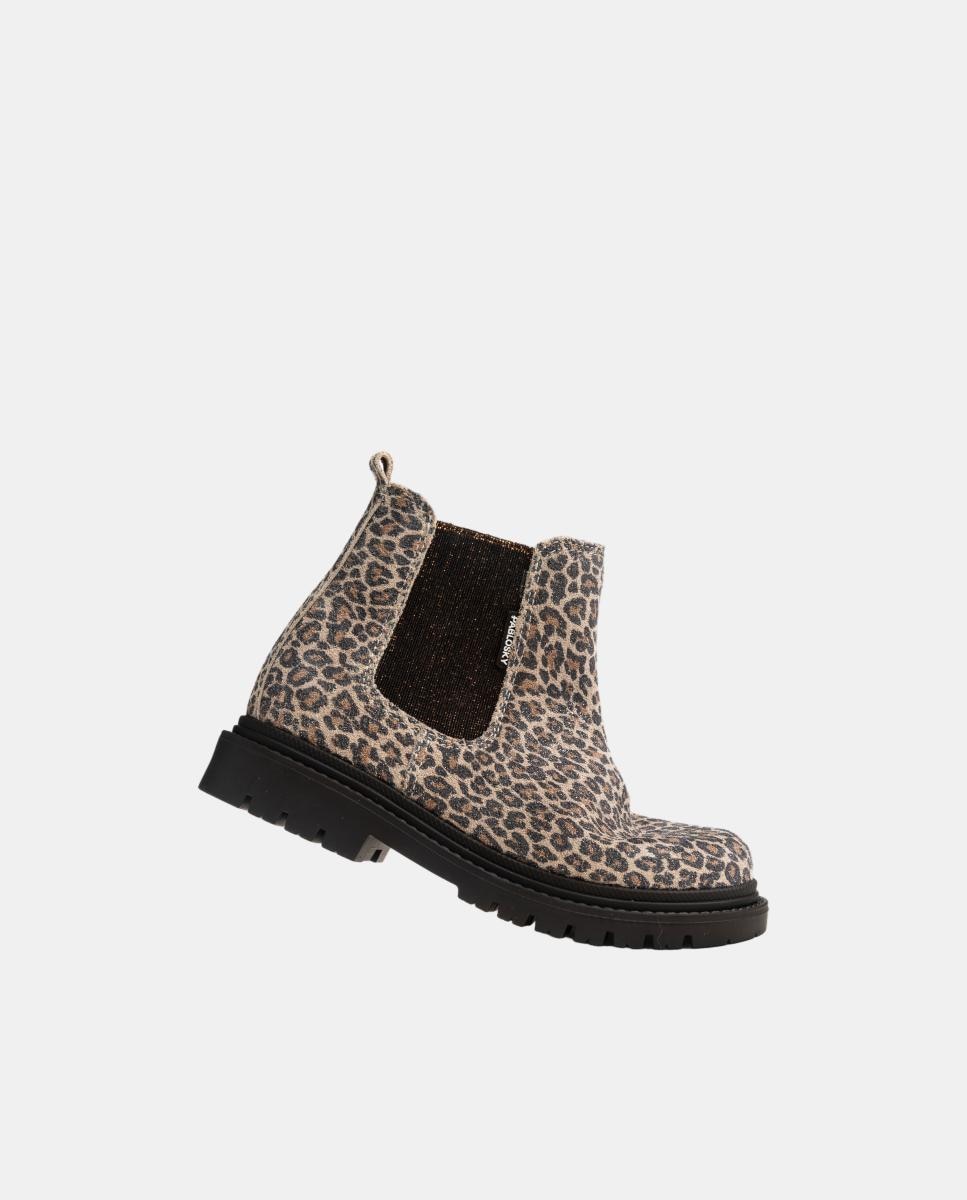Botas Tipo Botins com Fecho Aderente Pablosky Multicolor-5