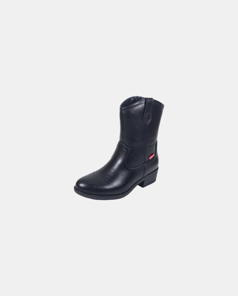 Bota cowboy Preto-4
