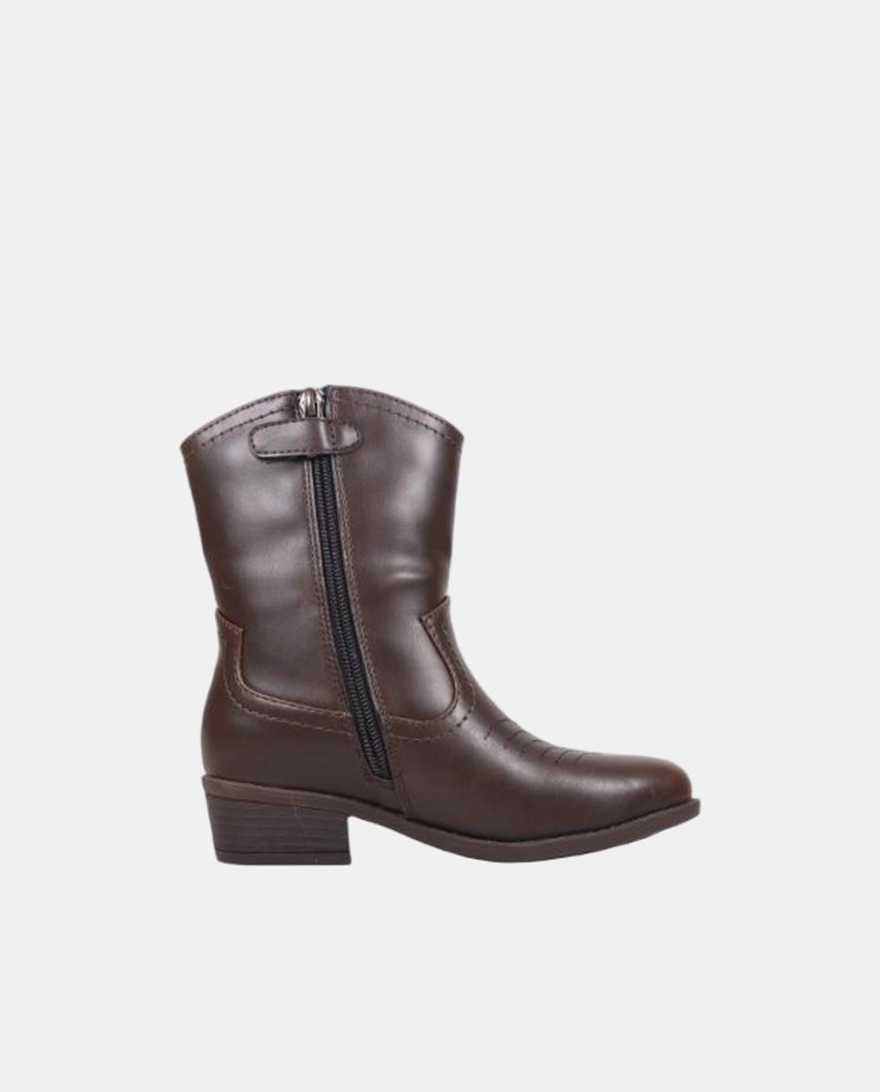 Bota cowboy Castanho-chocolate-3