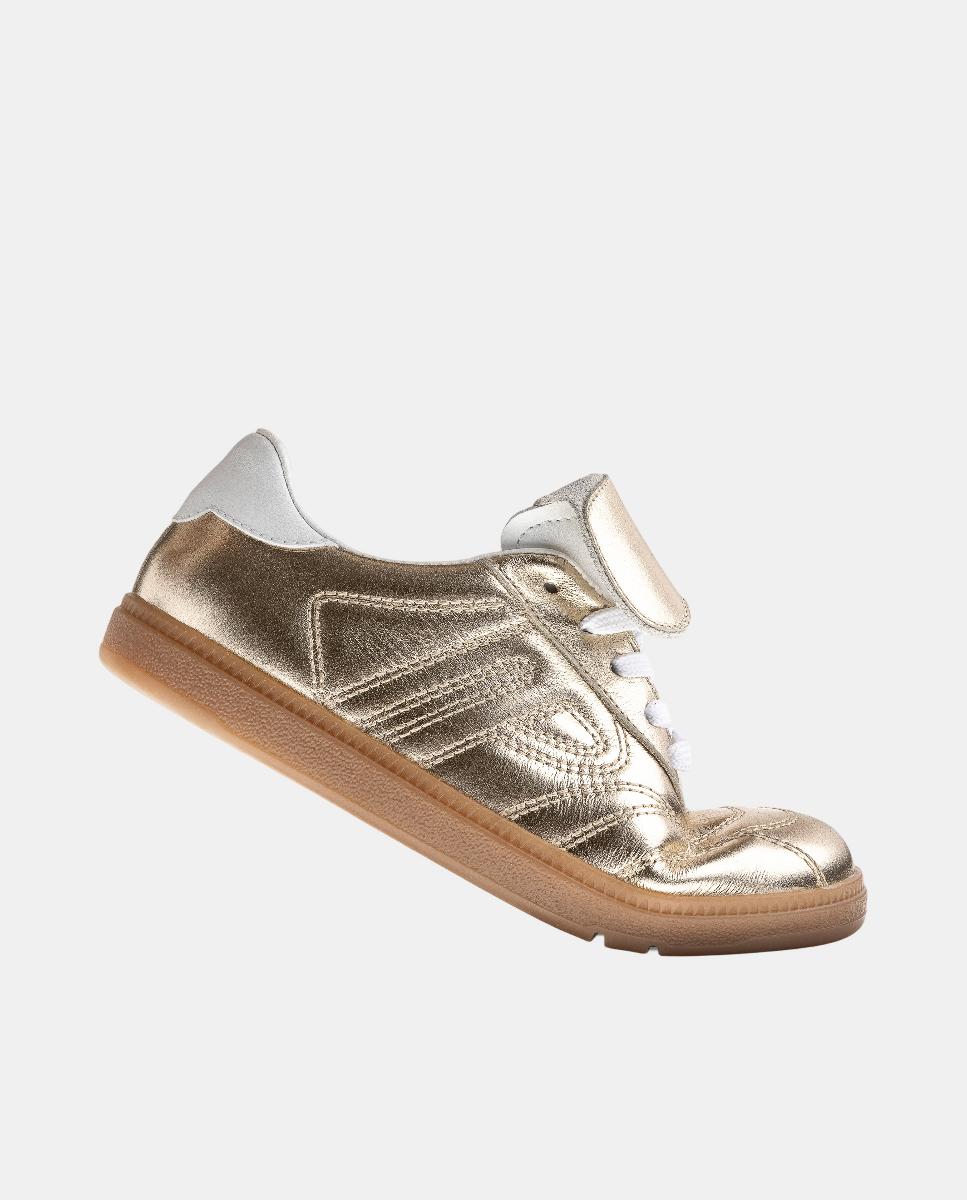 Deportivos barefoot casual de niña - Pablosky - Oro Oro-5