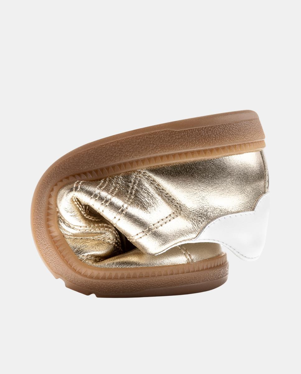 Deportivos barefoot casual de niña - Pablosky - Oro Oro-6