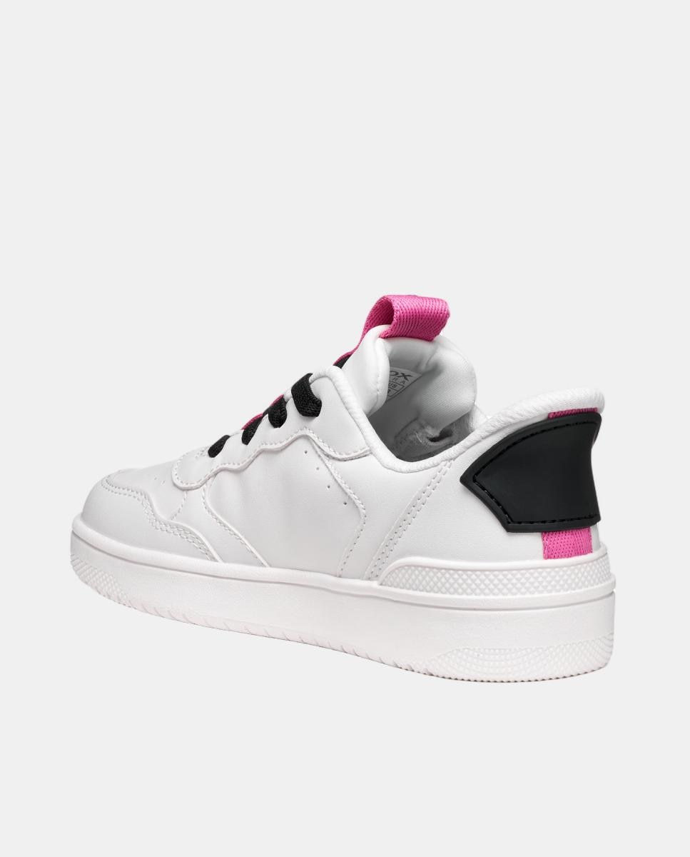 Sapatilhas Transpiráveis Rápidas de Calçar Geox Branco-7