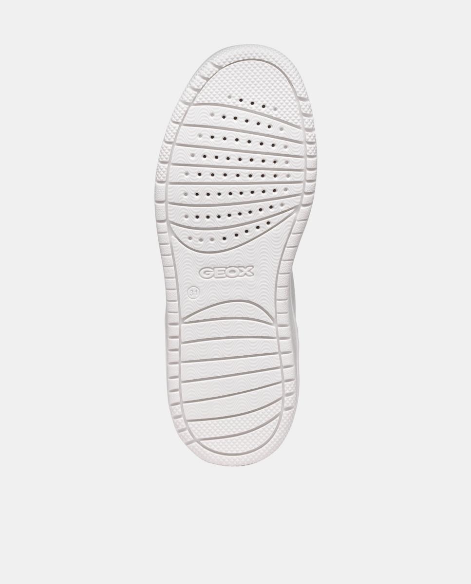 Sapatilhas Transpiráveis Rápidas de Calçar Geox Branco-10