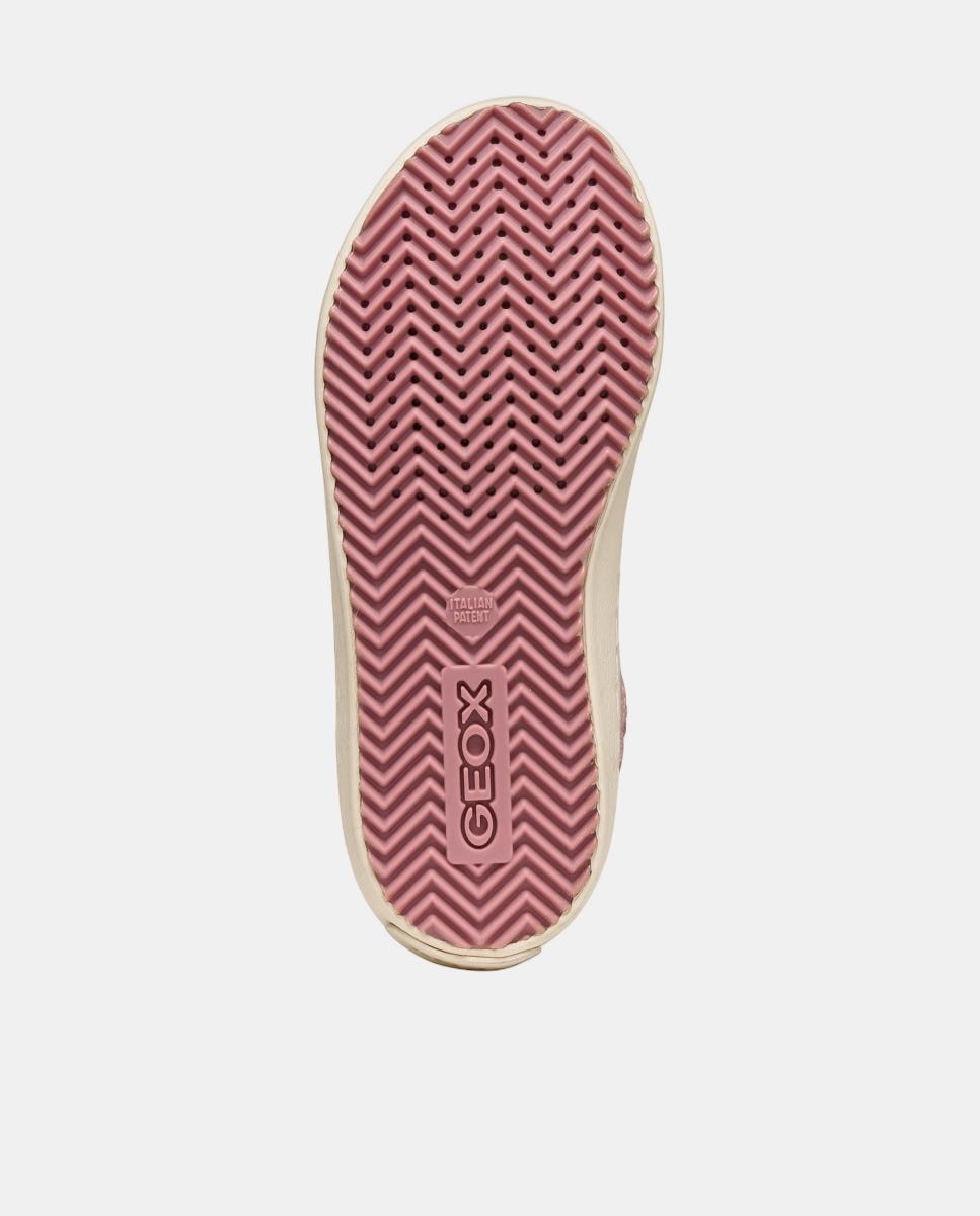 Sapatilhas Transpiráveis Mid Cut Rosa-10