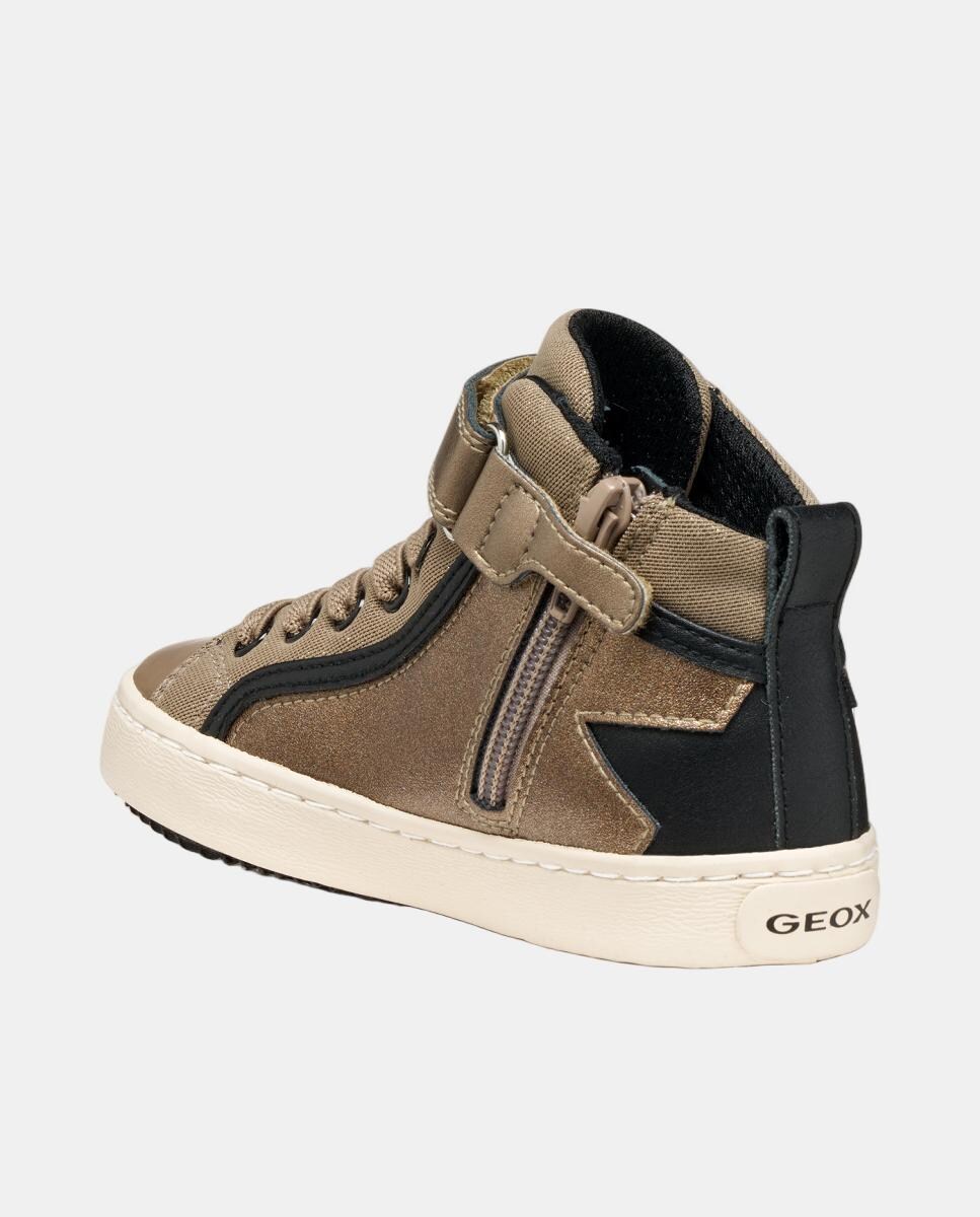 Sapatilhas desportivas prateadas com animal print Natural-7