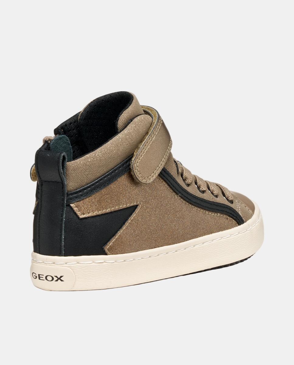 Sapatilhas desportivas prateadas com animal print Natural-8